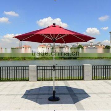 3m polish aluminum polyester outdoor patio garden big umbrella parasol