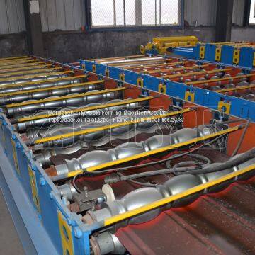 Glazed Wall Tile Machine High Quality Color Coated Steel photo-5