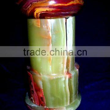 Onyx multi green aroma tea light onx03