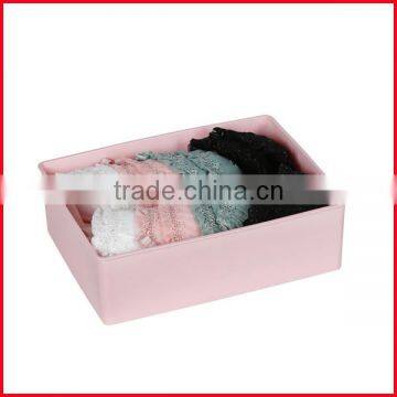 Plastic Waterproof Bra Storage Box Design Without Lid