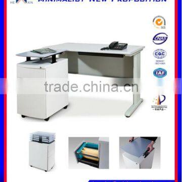 1500 Length Executive Office Workstation L-shape Office Desk Tables photo-4