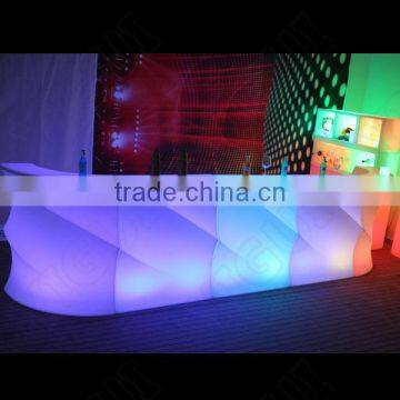 luminous cocktail table / glow mobile cocktail bar counter/ led portable cocktail bar