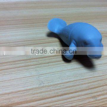 Creative Silicone Tea Infuser With Manatea Animal Shaped photo-3