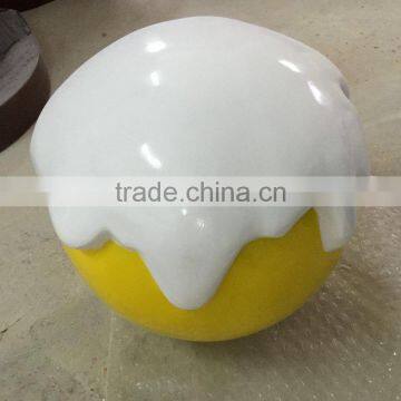 Fiberglass candy cake decoration