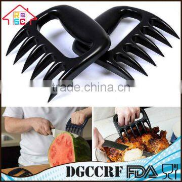 NBRSC Barbecue Bear Paws Claws Meat Handler Fork Plastic BBQ Shredder photo-2