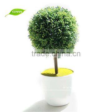 GNW GP020 Unique Artificial Coloured Plastic Plant Pots for Office Decoration photo-3