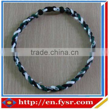 Man -made Woven Silicone Teething Necklace/bracelet photo-2