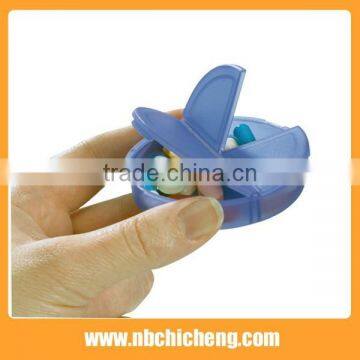 Wholesale 3 Compartment Pill Box, Round Pill Box, 3 Days Round Pill Box photo-2
