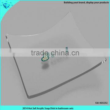 Hot Wholesale Clear Acrylic Tissue Holder With Base photo-3