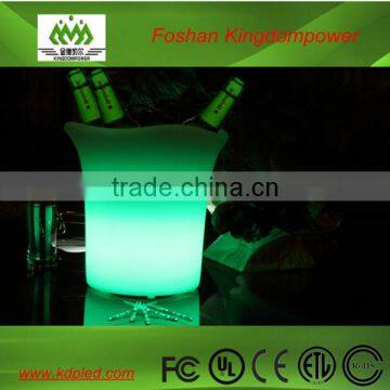 Multi Color Changeing Led Plastic Lighted Ice Cooler
