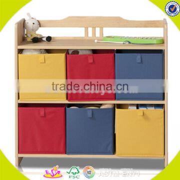 Wholesale New Fashion Wooden Storage Rack Popular Household Wooden Baby Storage Rack W08C035 photo-6