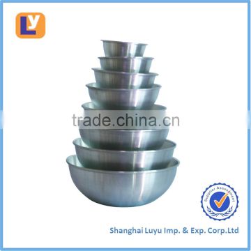 8pcs Aluminium Sanding bowls