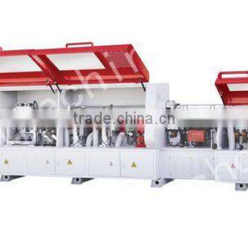 Full Automatic edge banding machine with premilling and corner rounding function and hogging SH450DJK with Motor Power 17.4KW