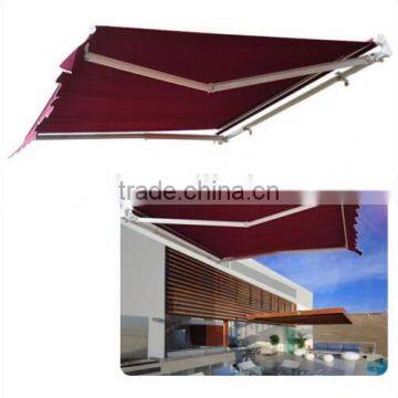 400*200(manual)No-cassette retractable awning