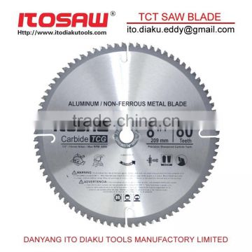 Aluminum saw blade Non-Ferrous metal saw blade Aluminum cutting blade