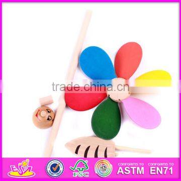 2016 Top Sale Funny Wooden Baby Windmill Toy W01A090 photo-5