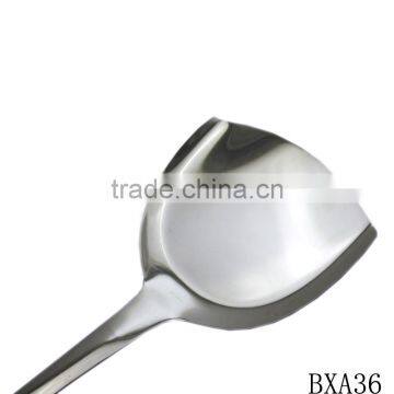 Professional Stainless Steel Cooking Spatula With Wood Handle photo-5