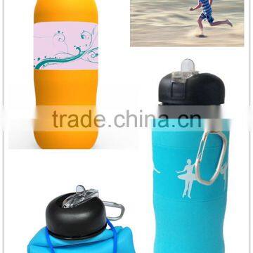 High Quality Direct Factory Silicone Traveling Water Bottle photo-2