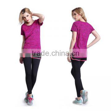 Latest design high quality yoga pants running tights for women