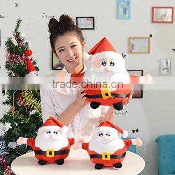 25cm Super Cute Santa Claus Light Up Stuffed Plush Toy As Children's Gifts for Christmas photo-2