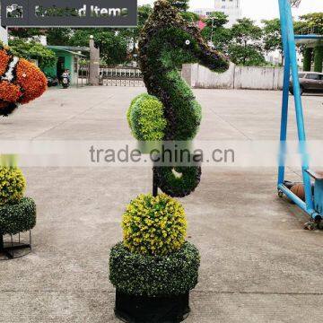 Fake Plastic Grass Hedge Artificial Milan Grass Topiary Animal Made in Dongguan for Wholesale photo-6