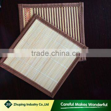 zhuping factory direct selling Popular Design Bamboo Placemat