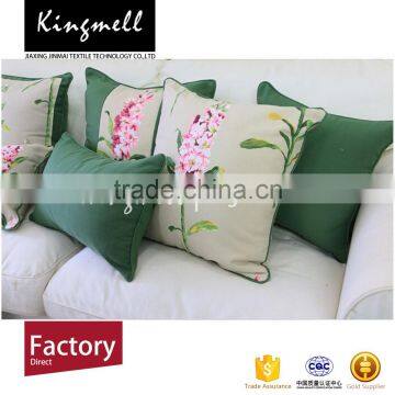 Linen Cushion Cover Office Chair Wholesale Embroidered Cushion Cover photo-3