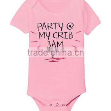 comfortable printed baby wear/cotton onesie for kids