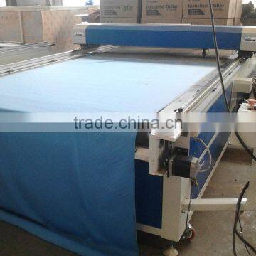 two laser head for fabric cutting/fabric laser cutter machine