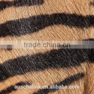 2016 Winter Lady Fancy High Quality Print Goat Fur Coat OEM Service photo-5