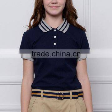 2017 Spring New Girl's Sports T-shirts, Wind Student Polo Shirts, Short Sleeved T-shirts OEM photo-5