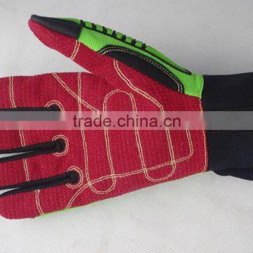 EN388 4543 Durable Oil and Gas Cut Level 5 High Impact Protection Working Safety Gloves photo-5