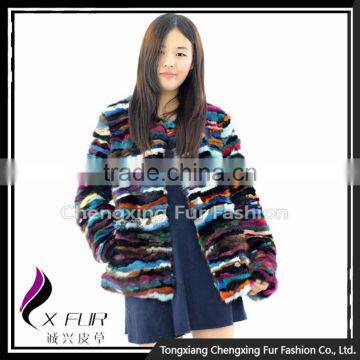 CX-G-A-51 Hot Sale Multi Color Genuine Mink Fur Coat for Winter photo-6