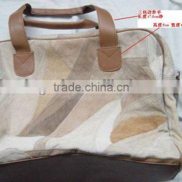 Patch Leather Travel Bag Set photo-3