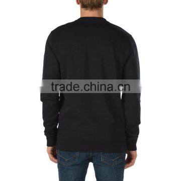 Full Patched Customizable Crew Long Sweatshirt Patch Logo Screen Prints Long Sleeve Tee 65% Cotton 35% Polyester Fleece Material photo-6
