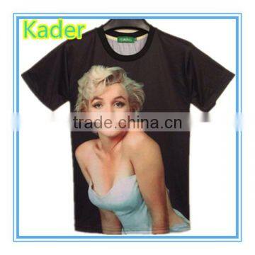 Custom Printed Cotton Xxxl Sex Women t Shirt for Wholesale