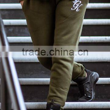 Khaki Women's Tracksuit Bottoms Custom 100% Cotton Fleece Sweatpants Tapered Jogger Pants OEM Tracksuits photo-2