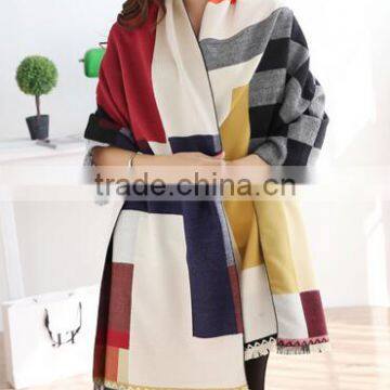 trendy design women geometric pattern scarf