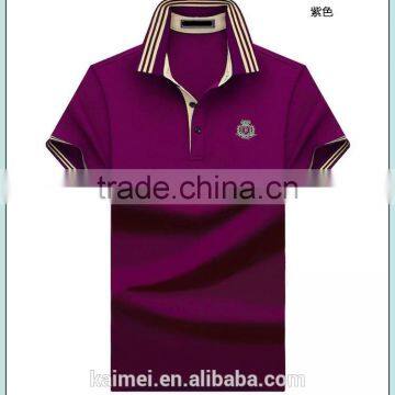 2017 Wholesale Good Quality Popular Latest Design Korean Fashion Polo Shirt photo-2