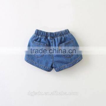 New Arrival Baby Girls Cowboy Pants Fancy Children Embroidered Short Pants photo-4