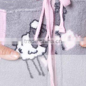 China Manufacturer 100% Polyester Bath Robe for Women Sleepwear photo-5