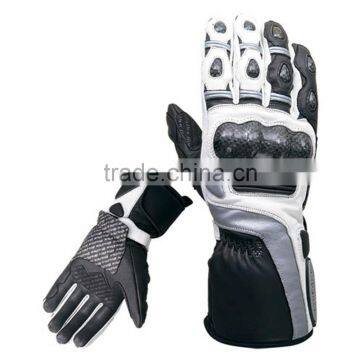 Motorbike Racing Genuine Leather Gloves