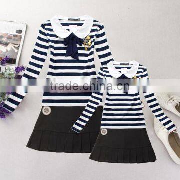 2016 OEM design new style kids fashion clothes school uniforms in Gungzhou China wholesale