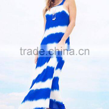 2015 New Arrival Ocean Breeze Tye Dye Summer Dress/print Beach Dress photo-2