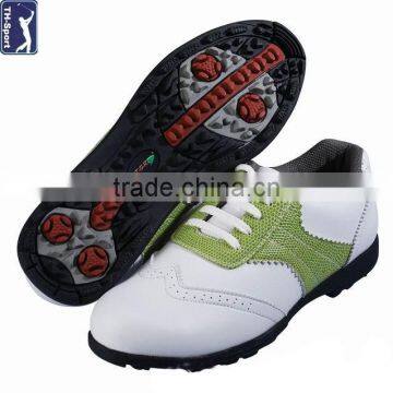 Best design women golf shoes OEM PVC sole high quality