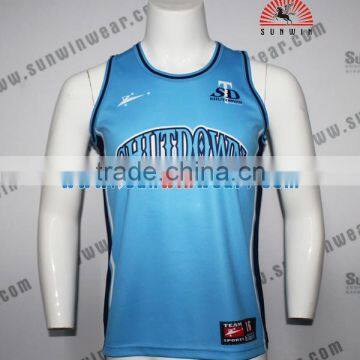 Customize your own new style basketball jersey