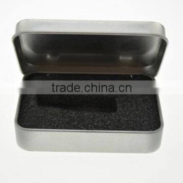 R1846H Manufacturer Wholesale Rectangle Mini Tin Can for U Disk Lighter Packing Box photo-5