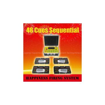 1 Big Controller With 4 Small Controllers ,48 Cues Firework Firing System, 500 M Remote Control, Pyrotechnic Fire System