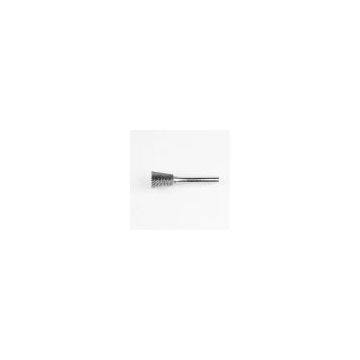 Inverted Cone - Plain End Tungsten Carbide Burr, Chipbreaker