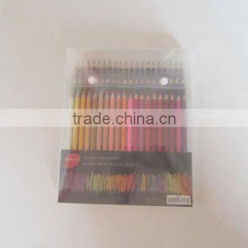 60pcs Wooden Color Pencils With PVC box